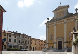 Chiesa parrocchiale Sant'Andrea, chiesa dell'Immacolata, Sommacampagna, Madonna del Pirlar, Mario Volani