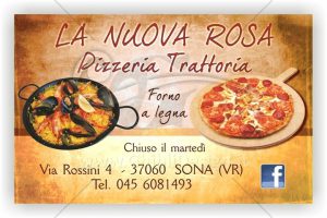 Pizzeria Trattoria La Nuova Rosa a Sona (Verona - Italia)