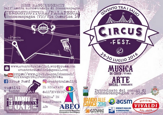 Circus Fest 2016 - Sona (Verona - Italia)