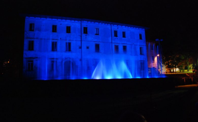villa spinola by night
